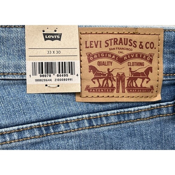 Levi's Women's 721 High Rise Skinny Leg Factory Distressed Stretch Jeans 33 x 30 - Picture 9 of 15